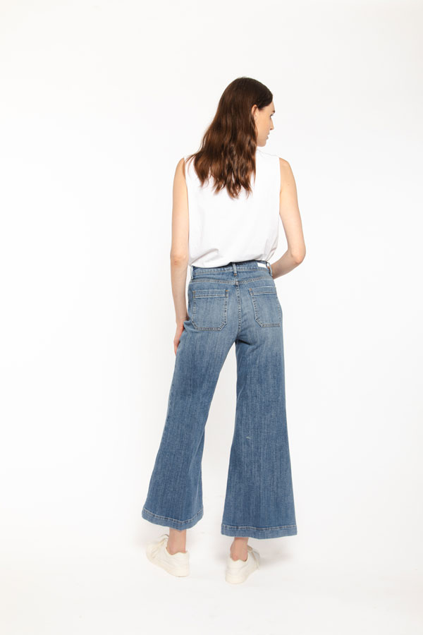 PS. Don't Forget Me LUDOVICA HIGH RISE STRAIGHT RELAXED FIT Italia