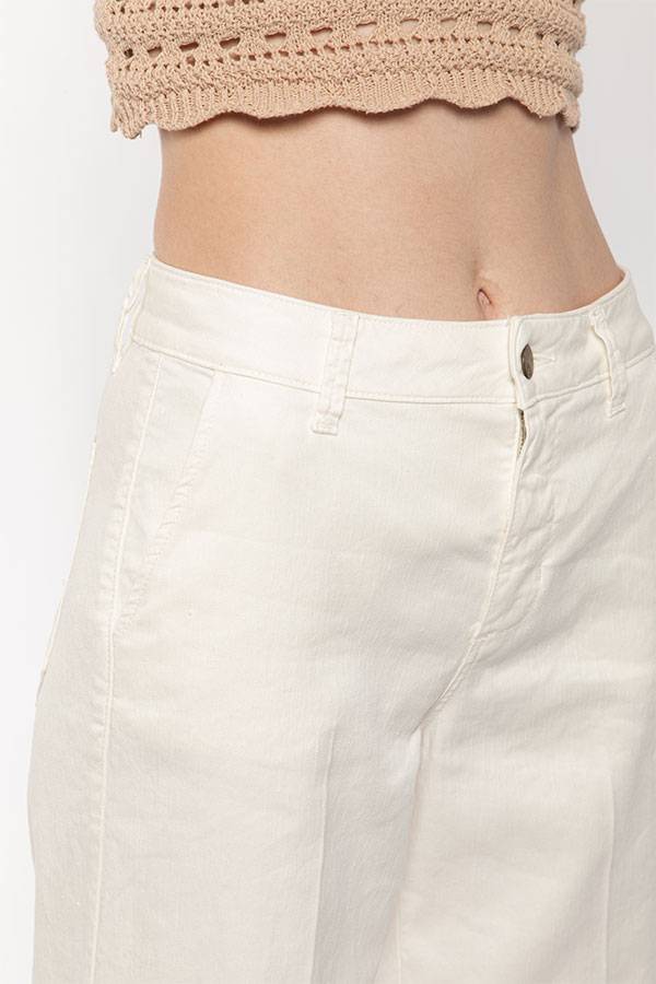 PS. Don't Forget Me EVA MID RISE PALAZZO CROPPED FIT 50% di sconto con spedizione gratuita