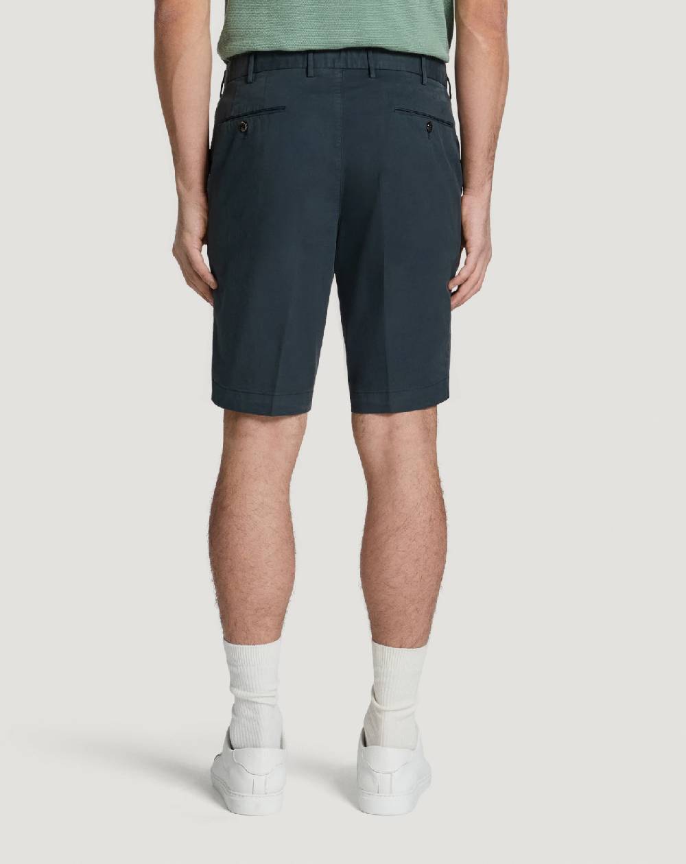 Pt Torino Bermuda in gabardina stretch Promozione Limitata
