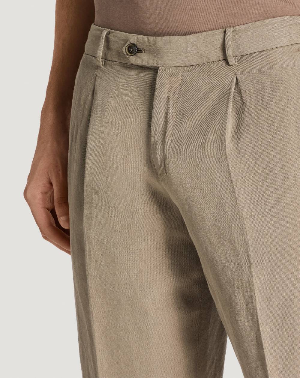 Pt Torino Bermuda in cotone e lino batavia Shopping Online
