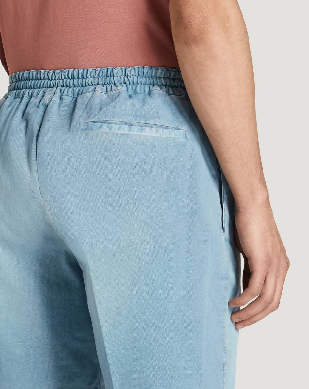 Pt Torino Bermuda in gabardina di cotone Sconto