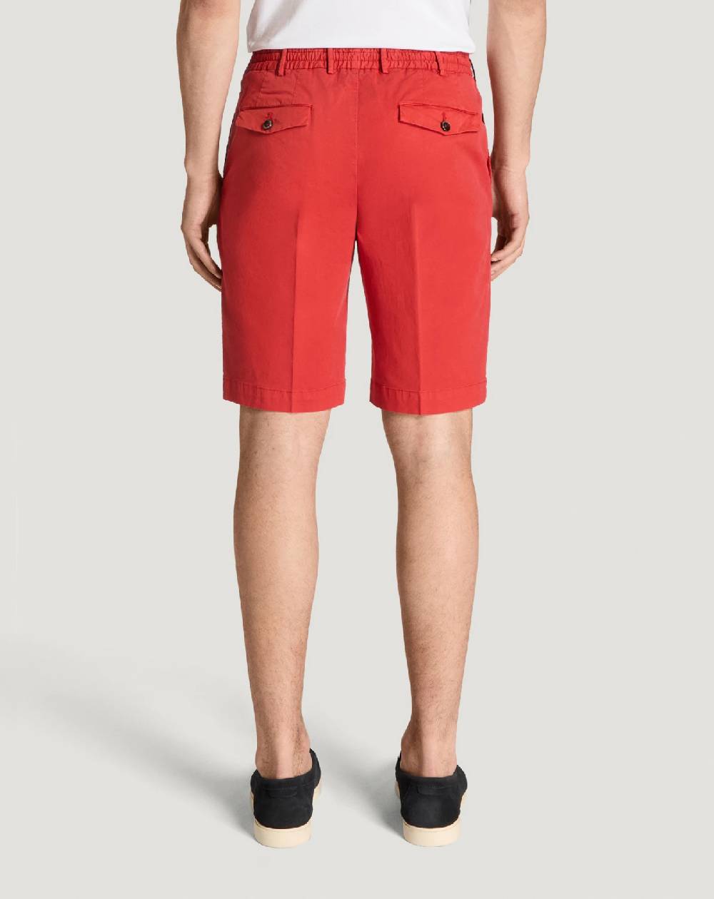 Pt Torino Bermuda in gabardina di cotone Offerte
