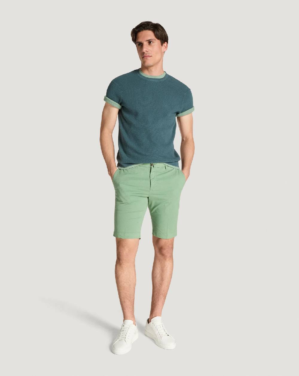 Pt Torino Bermuda in gabardina stretch Hotsell