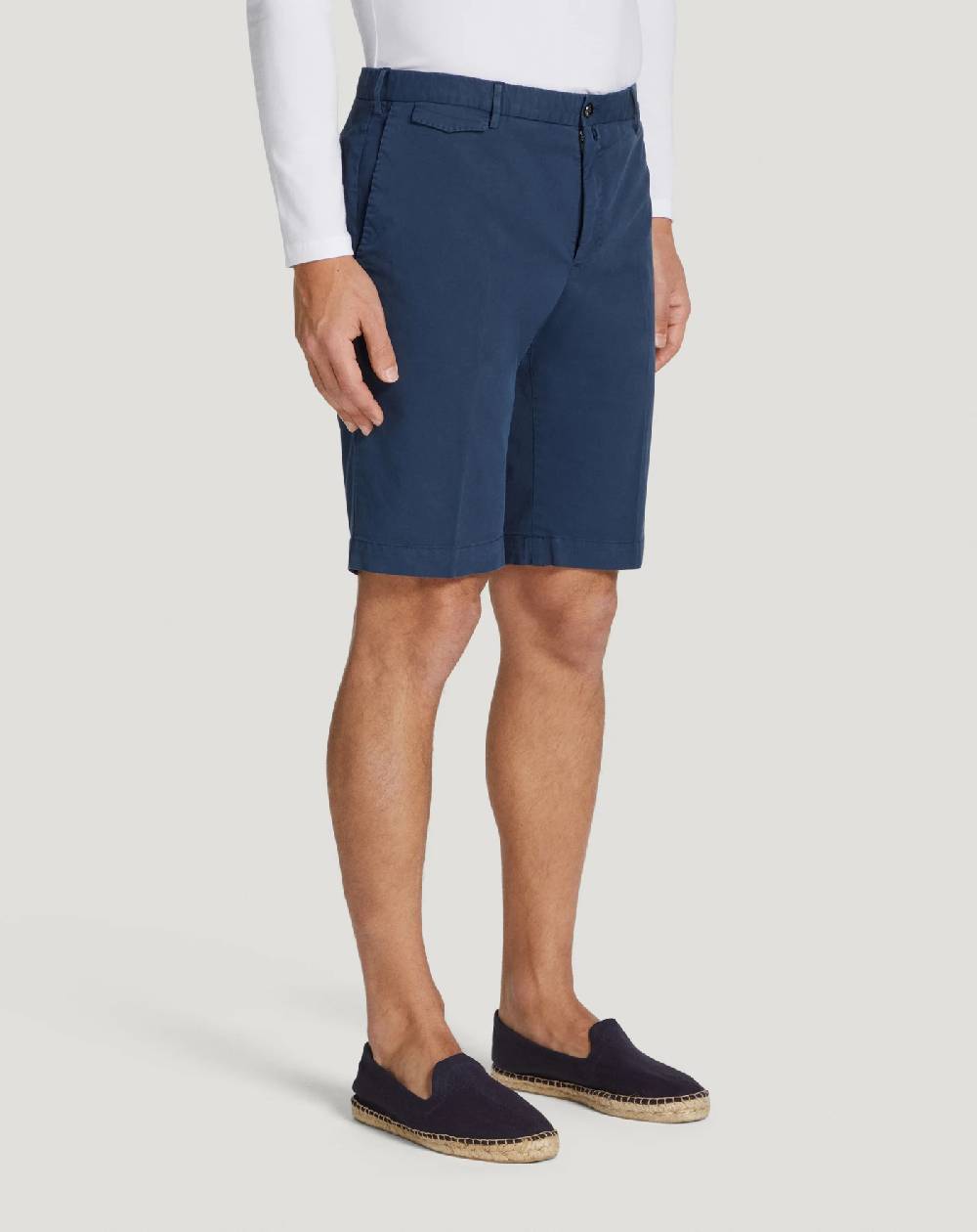 Pt Torino Bermuda in gabardina stretch I Più Venduti