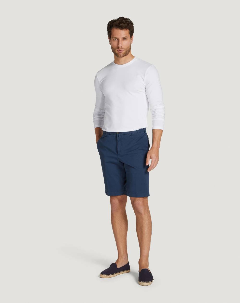 Pt Torino Bermuda in gabardina stretch I Più Venduti