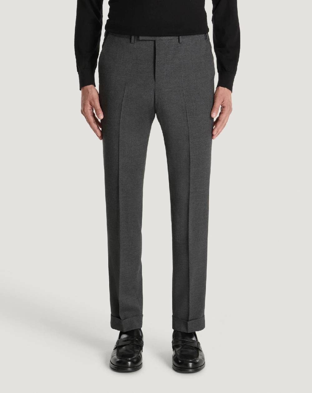 Pt Torino Pantaloni Master in lana batavia Vendita
