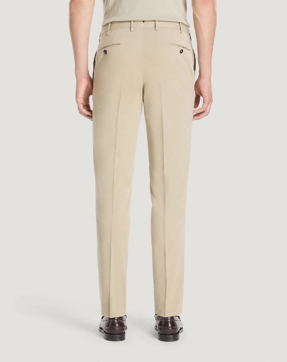 Pt Torino Pantaloni Slim in cotone batavia 50% di sconto per tempo limitato