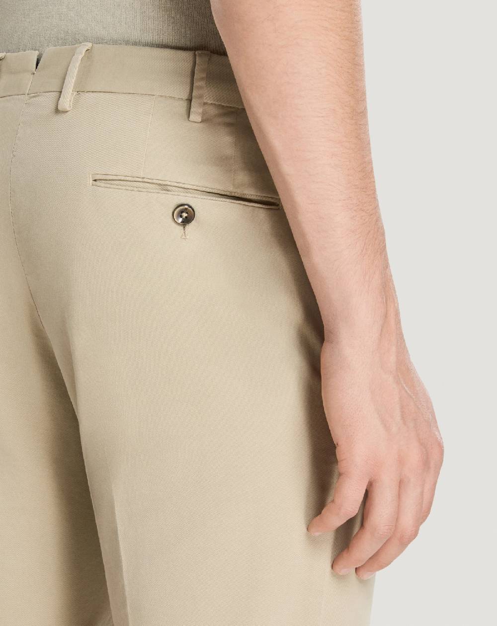 Pt Torino Pantaloni Slim in cotone batavia 50% di sconto per tempo limitato