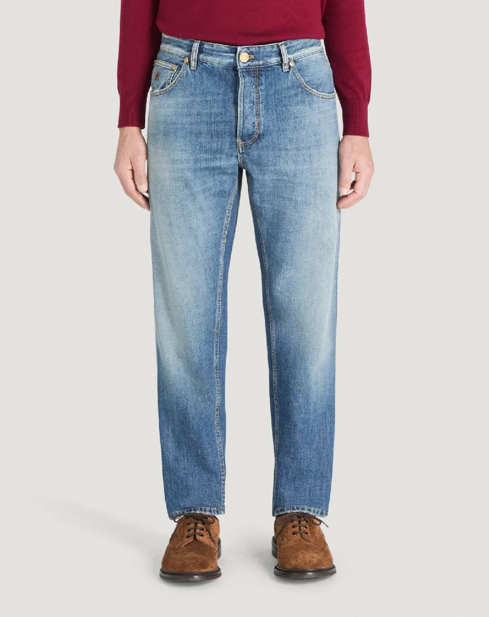 Pt Torino Jeans Reggae in denim di cotone Qualità Garantita
