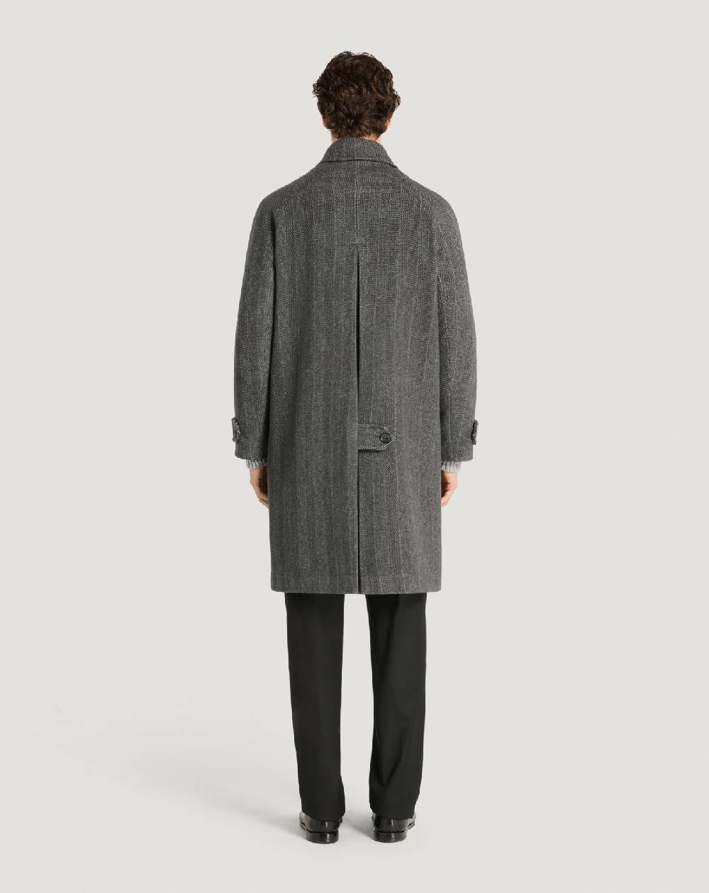 Pt Torino Cappotto in drap di lana e cachemire Promozione Limitata