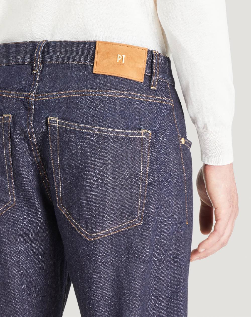 Pt Torino Jeans Breakbeat in denim organico stretch Sottocosto