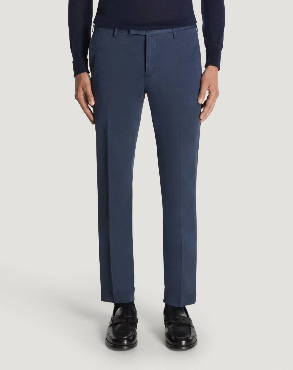 Pt Torino Pantaloni Skinny in cotone batavia Novità