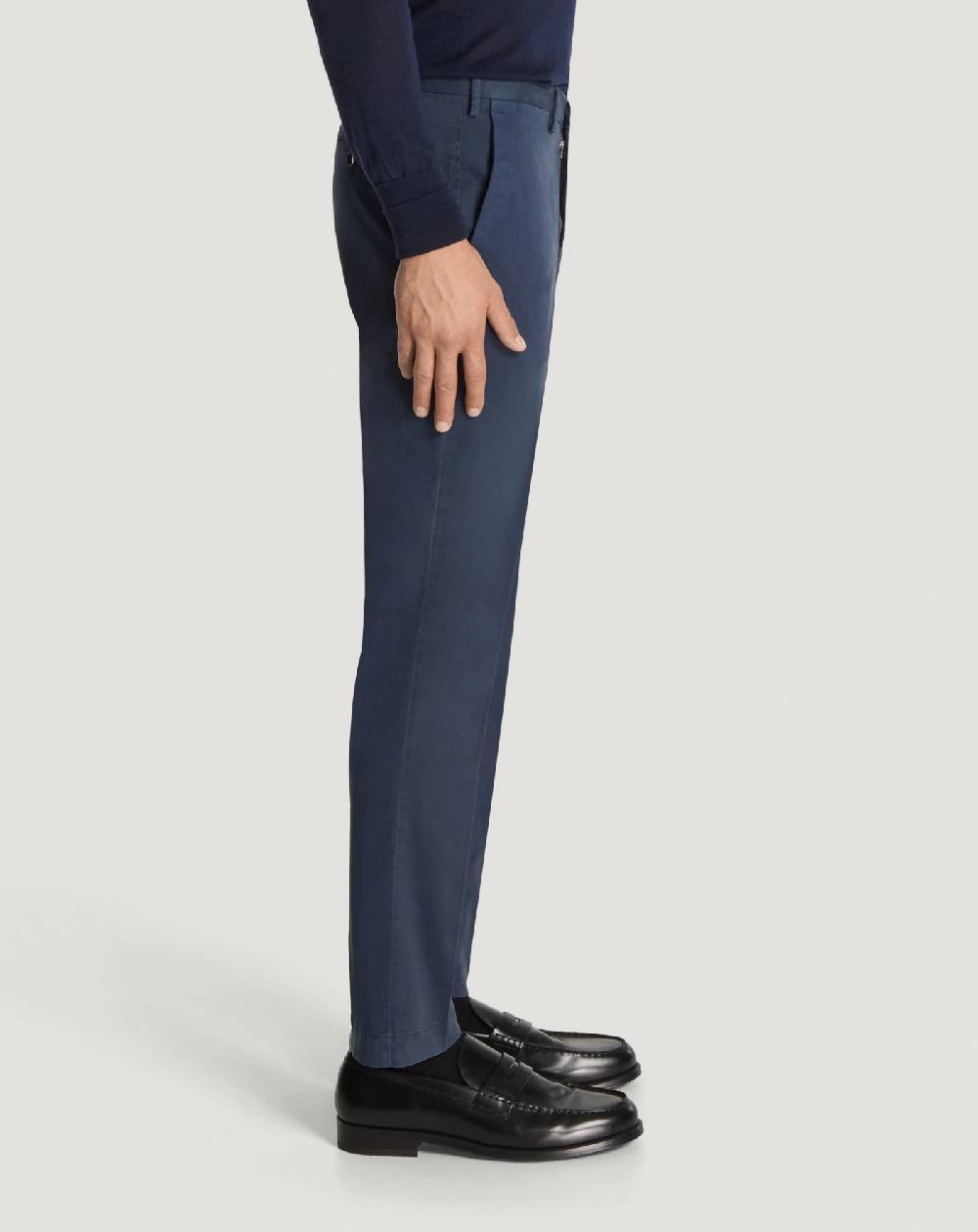 Pt Torino Pantaloni Skinny in cotone batavia Novità