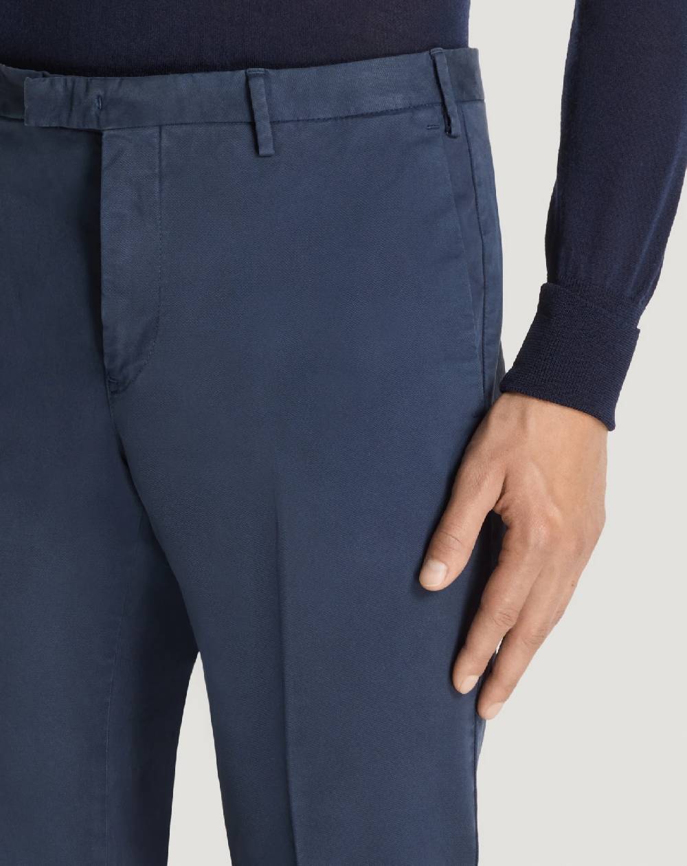 Pt Torino Pantaloni Skinny in cotone batavia Novità