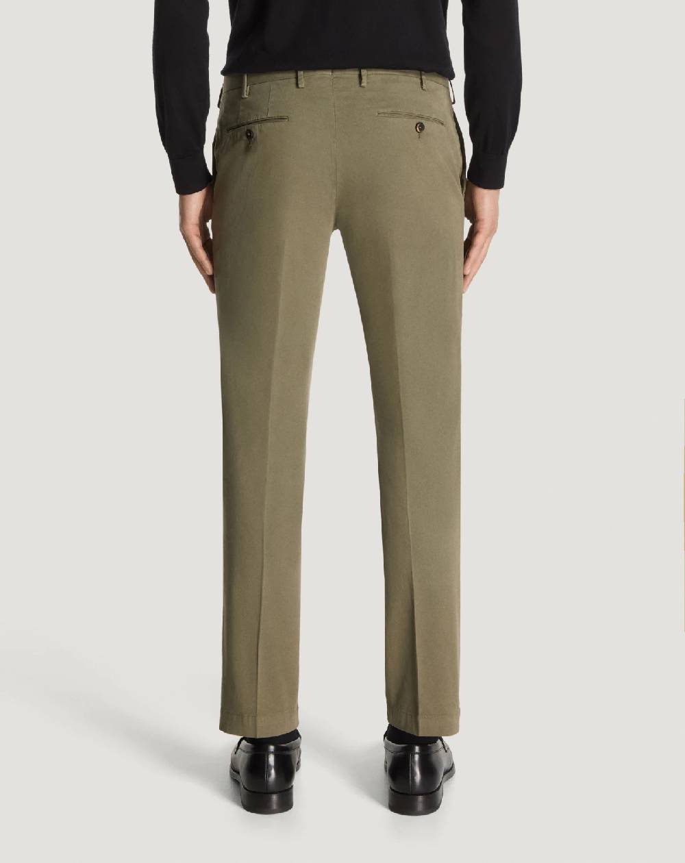 Pt Torino Pantaloni Skinny in cotone batavia Sconto