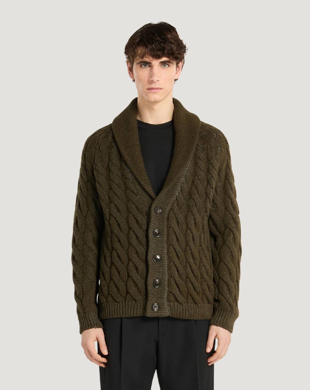 Pt Torino Cardigan in lana e cachemire Offerta