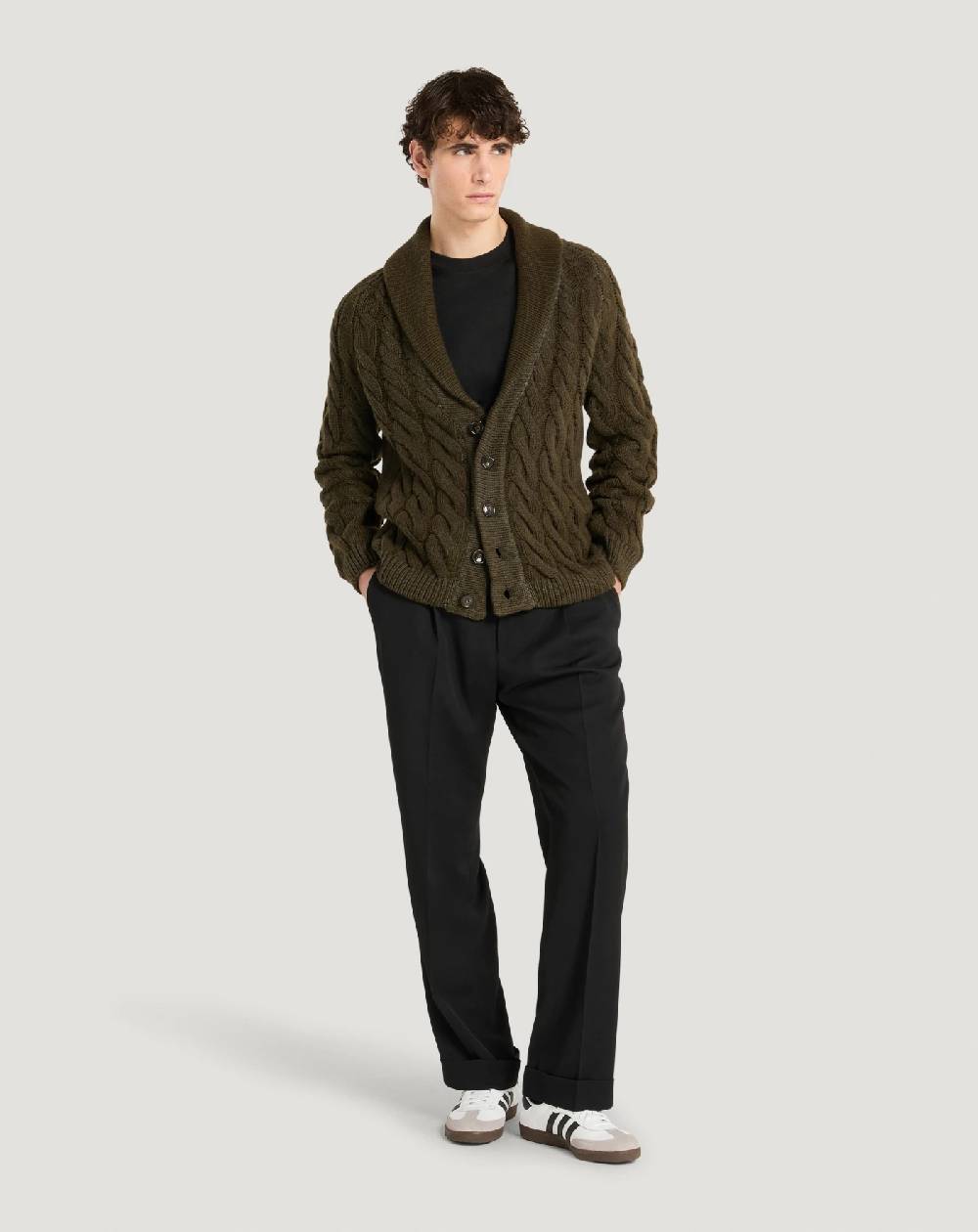 Pt Torino Cardigan in lana e cachemire Offerta
