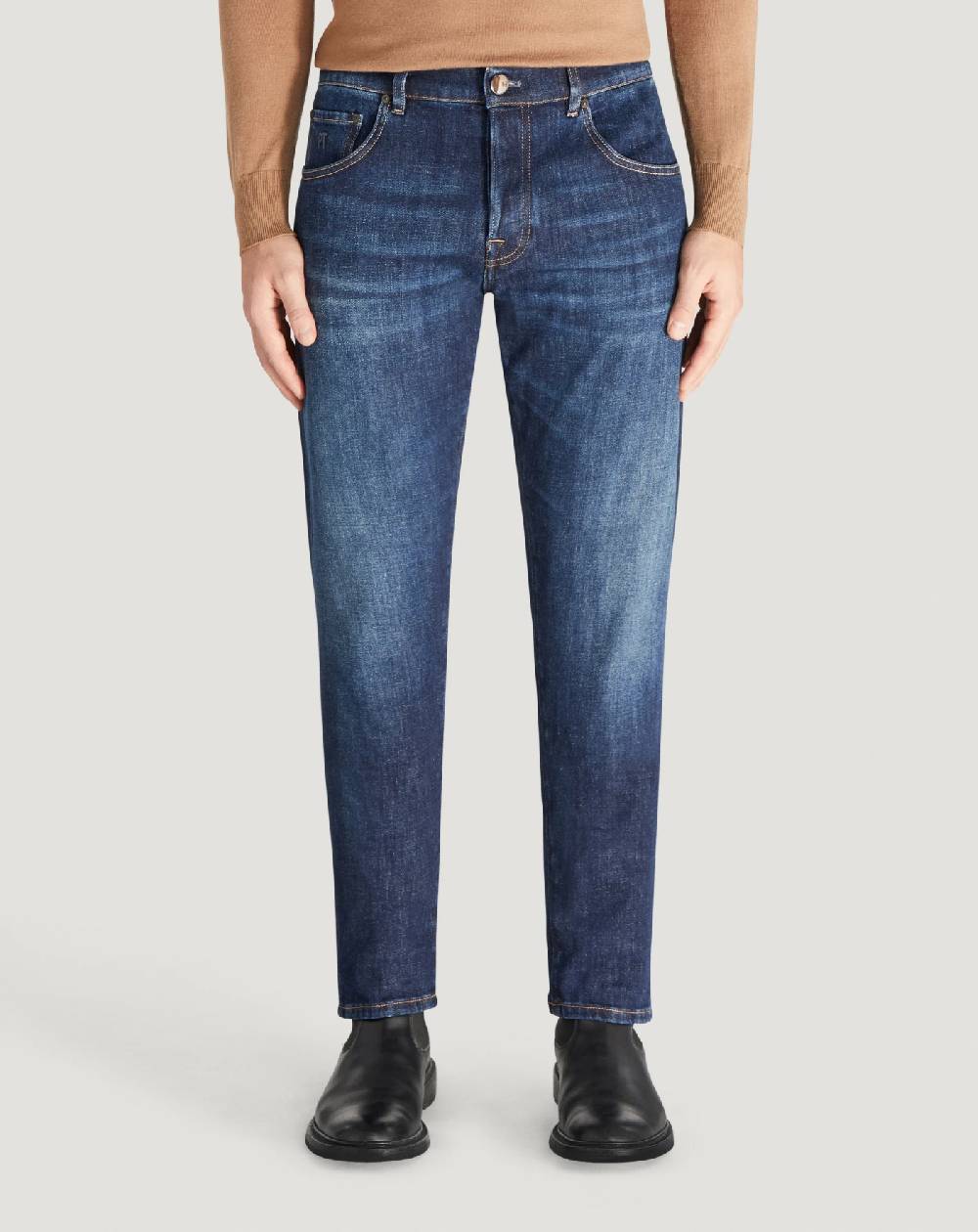 Pt Torino Jeans Breakbeat in denim loose Economico