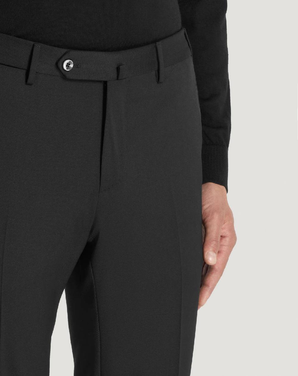 Pt Torino Pantaloni Superslim in tecno lana Hotsell