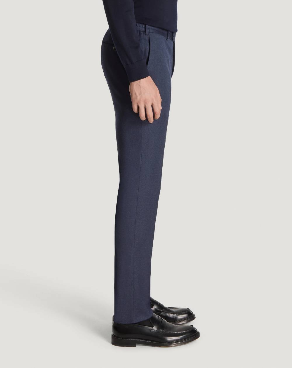 Pt Torino Pantaloni Slim in flanella Vendita Economica