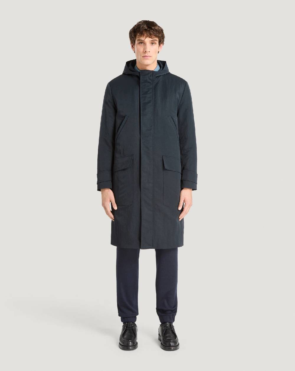 Pt Torino Parka con cappuccio in nylon In Saldo