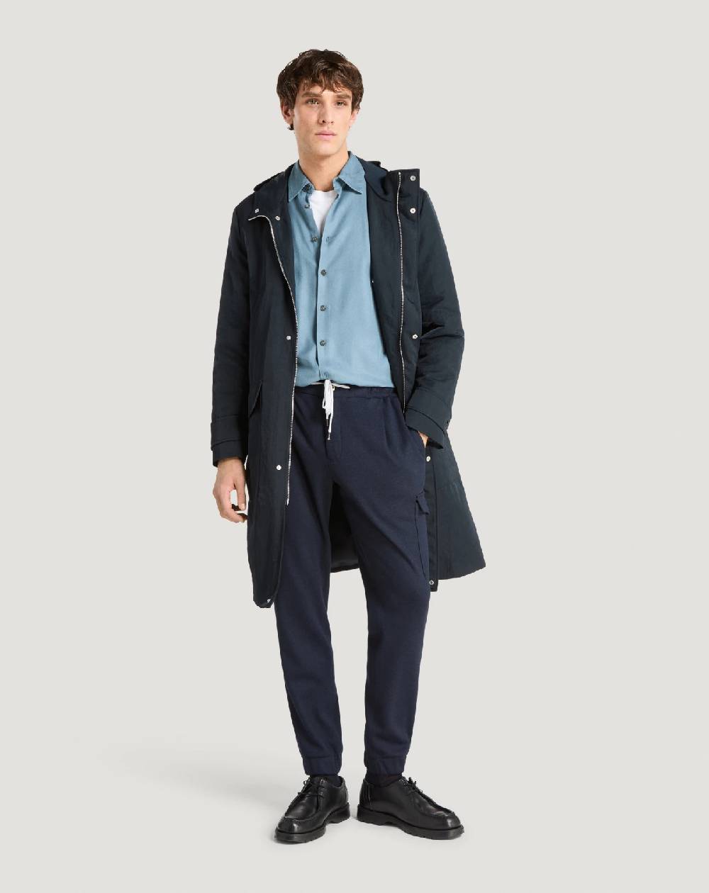 Pt Torino Parka con cappuccio in nylon In Saldo