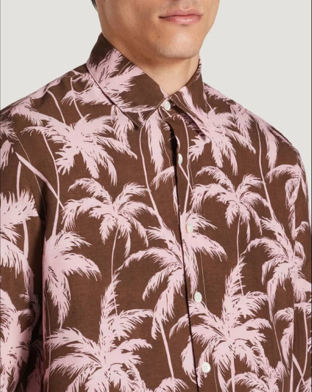 Pt Torino Camicia in twill di lino Moda