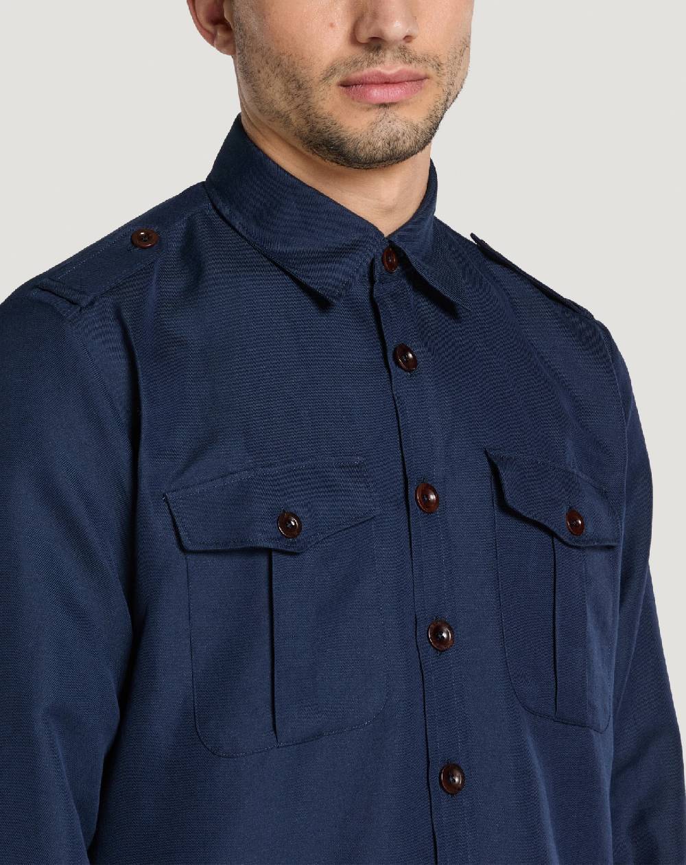 Pt Torino Camicia in twill Vendita