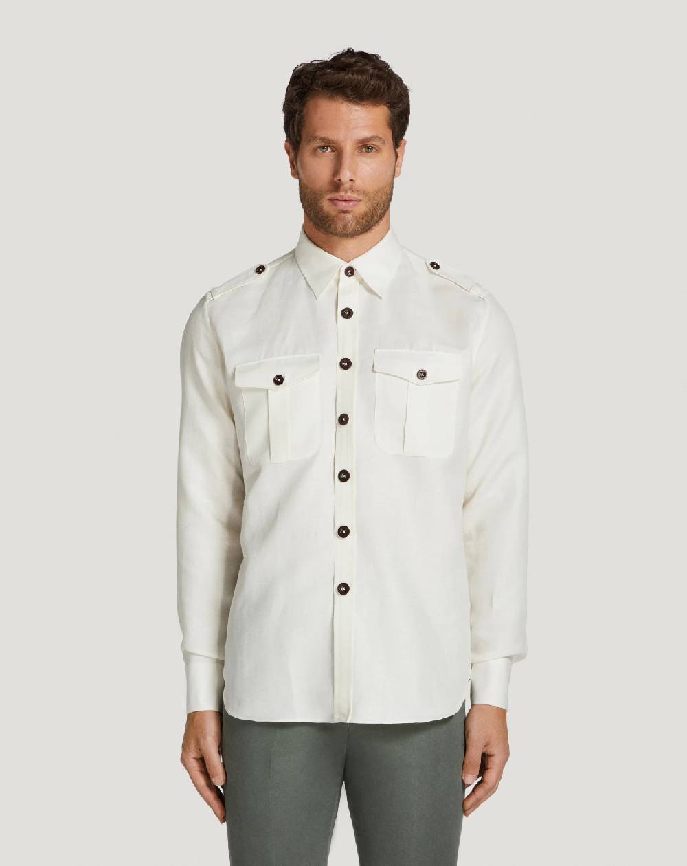 Pt Torino Camicia in twill Promozione