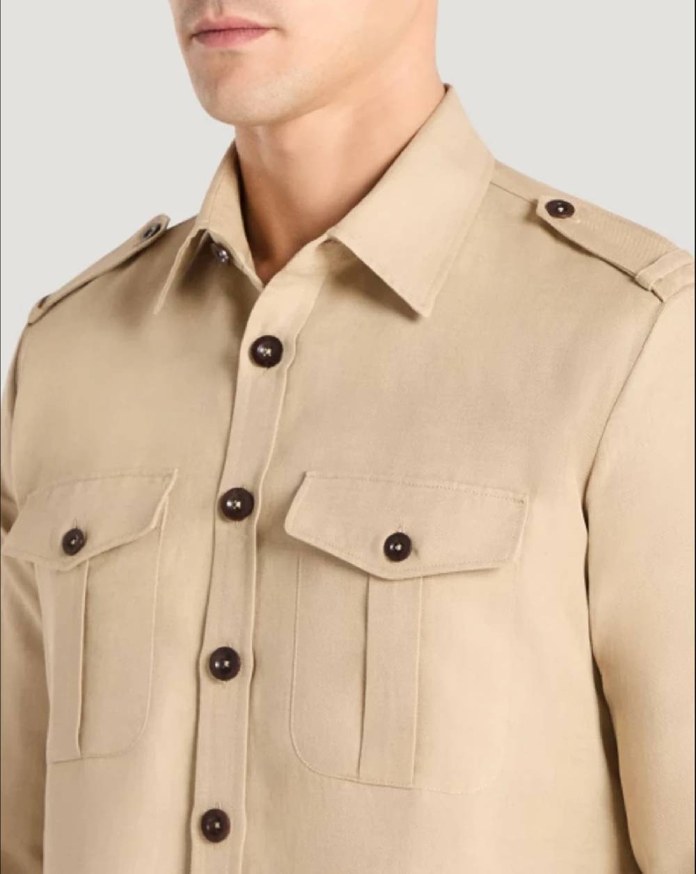 Pt Torino Camicia in twill Spedizione Gratuita