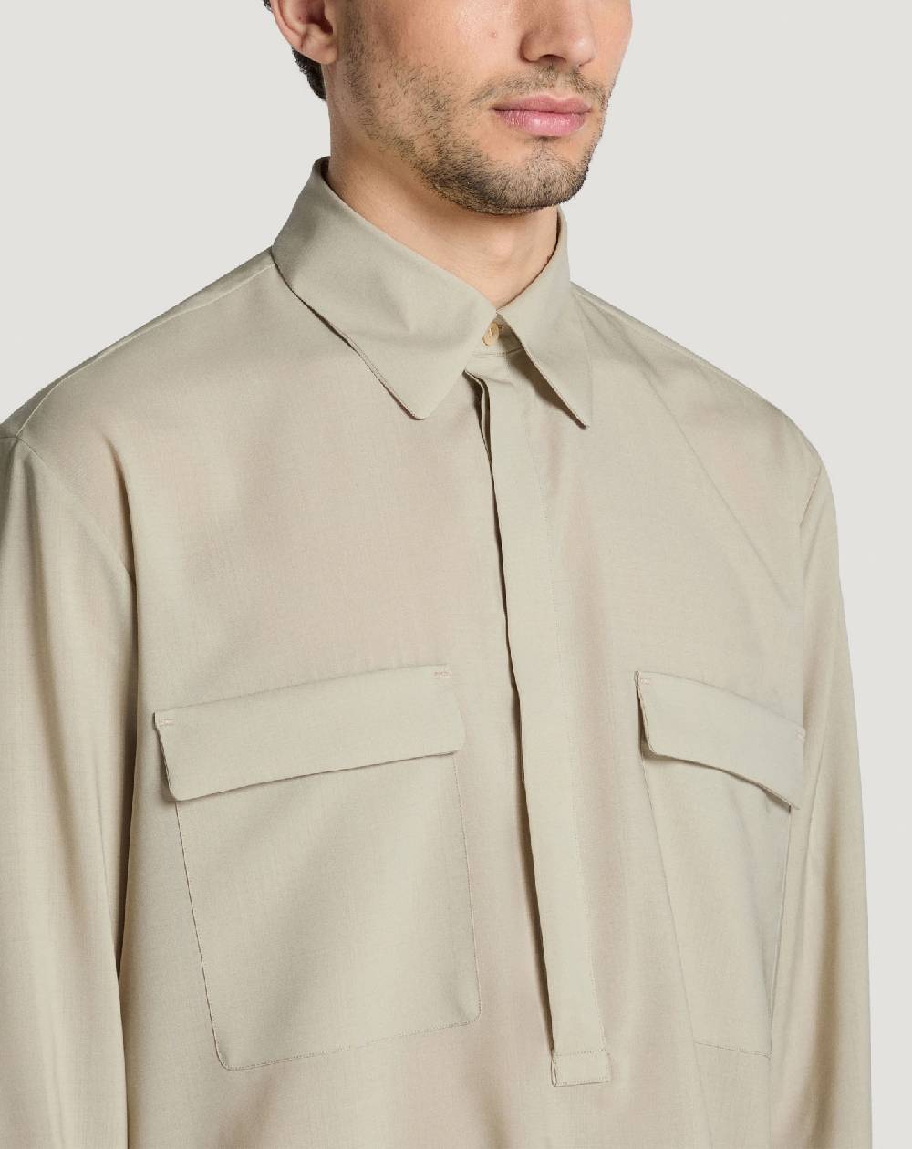 Pt Torino Camicia in lana Soddisfazione Garantita