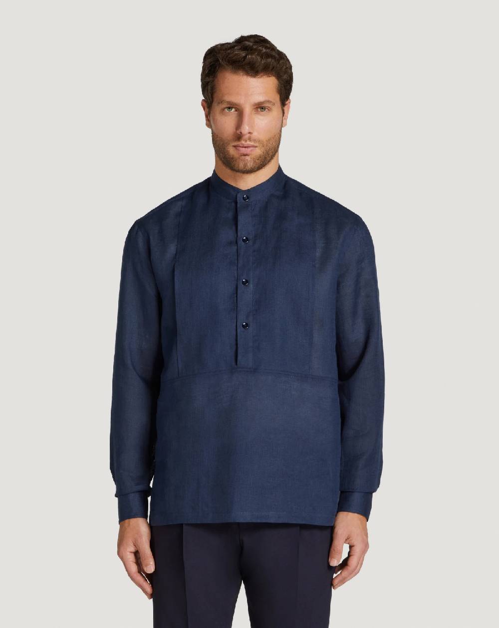 Pt Torino Camicia in lino Negozi Online