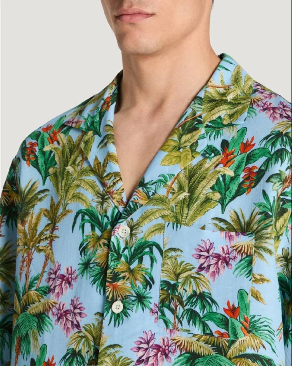 Pt Torino Camicia in twill di lino Online