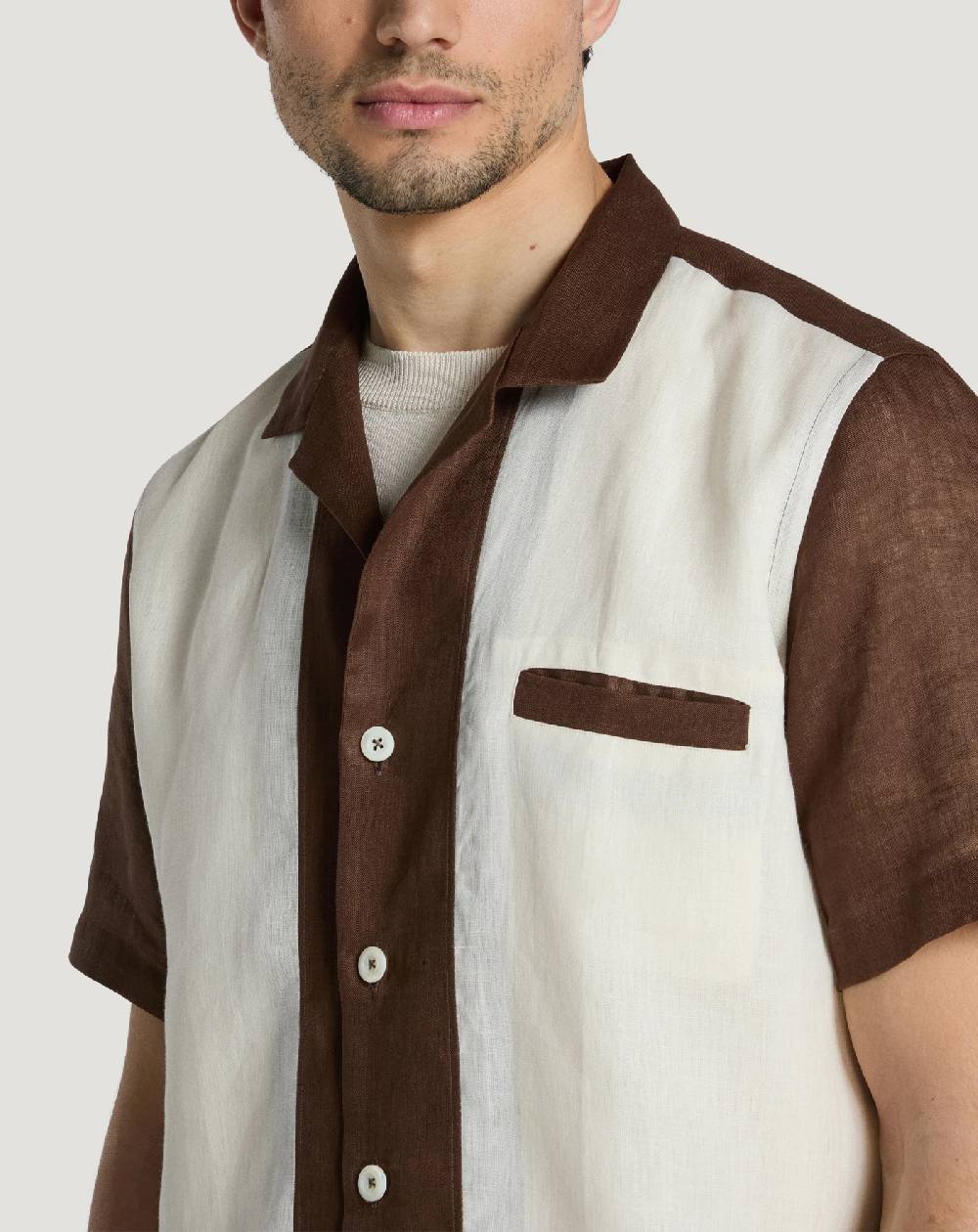 Pt Torino Camicia in lino Vendita Calda