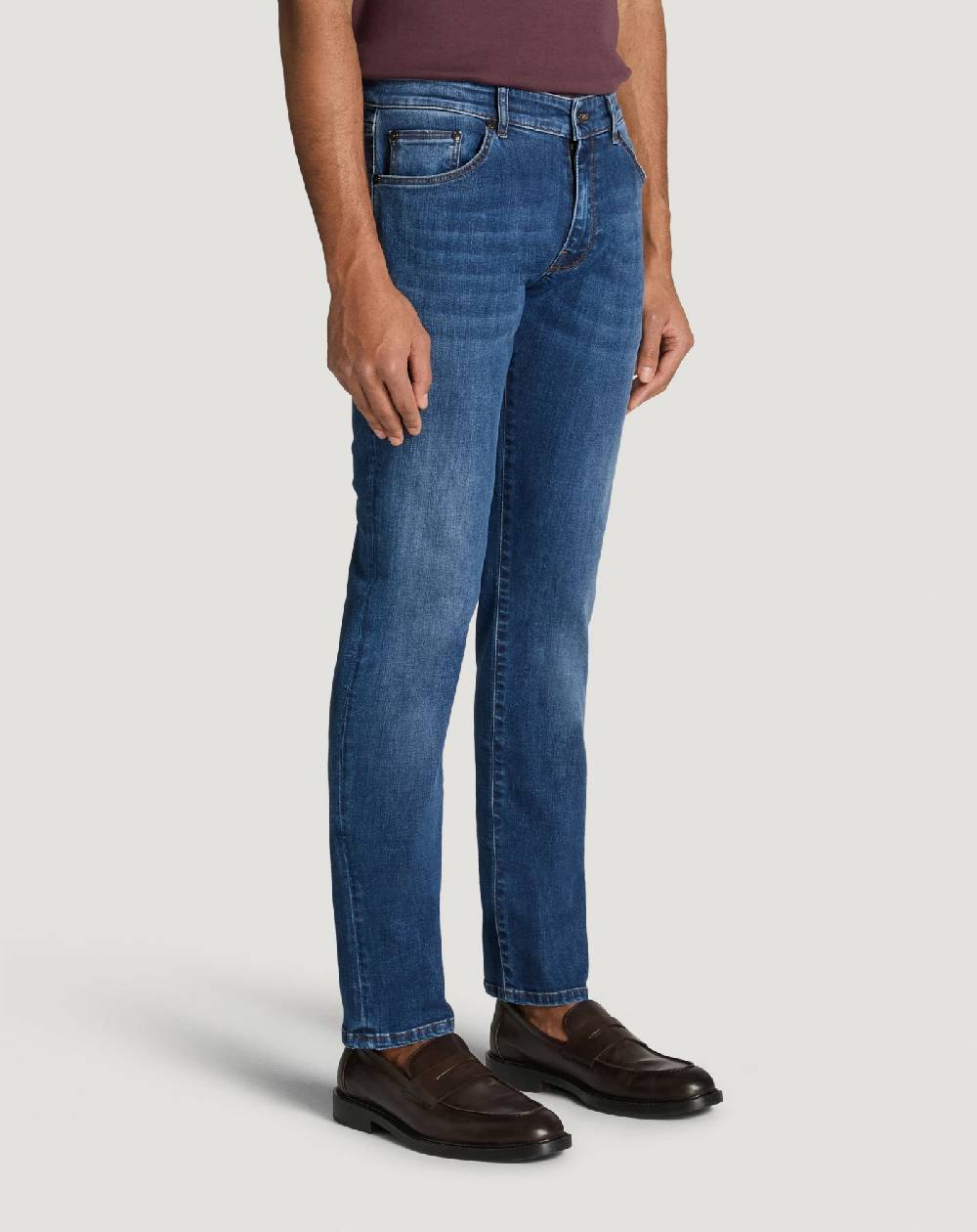 Pt Torino Jeans Swing in denim stretch indigo Nuova