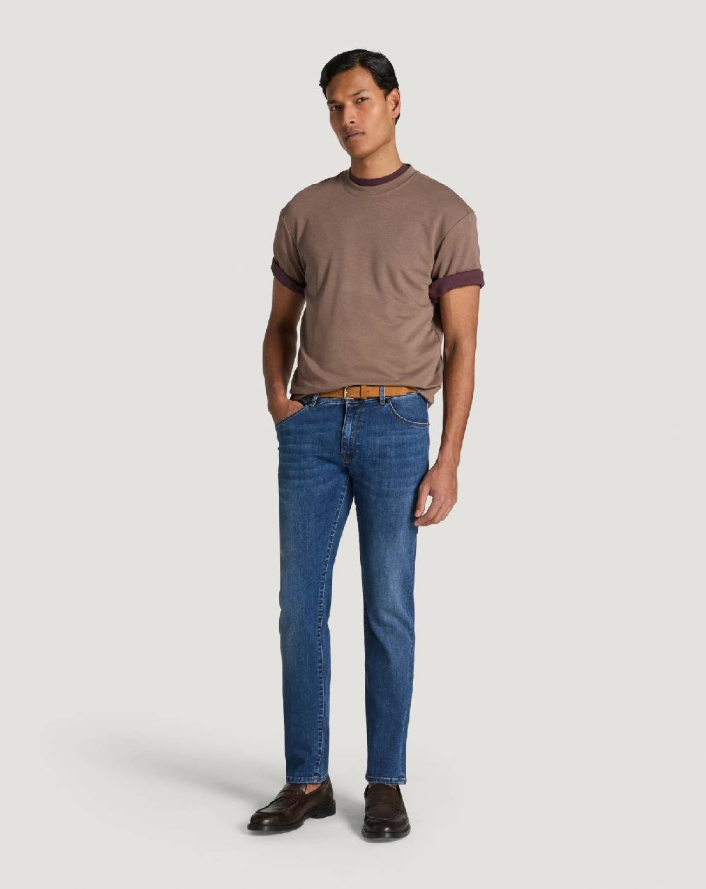Pt Torino Jeans Swing in denim stretch indigo Nuova