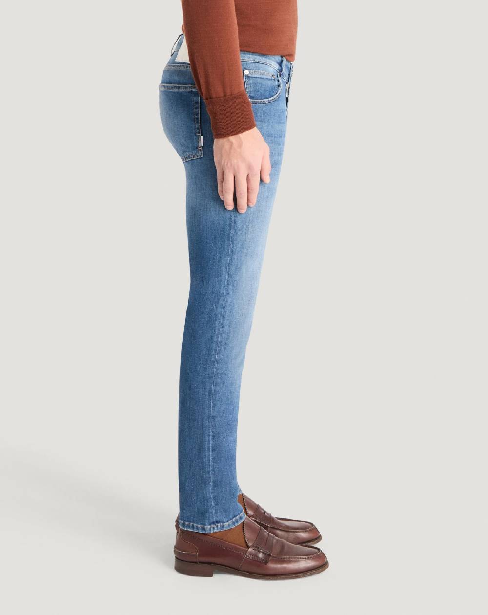 Pt Torino Jeans Swing in denim soft touch Moda