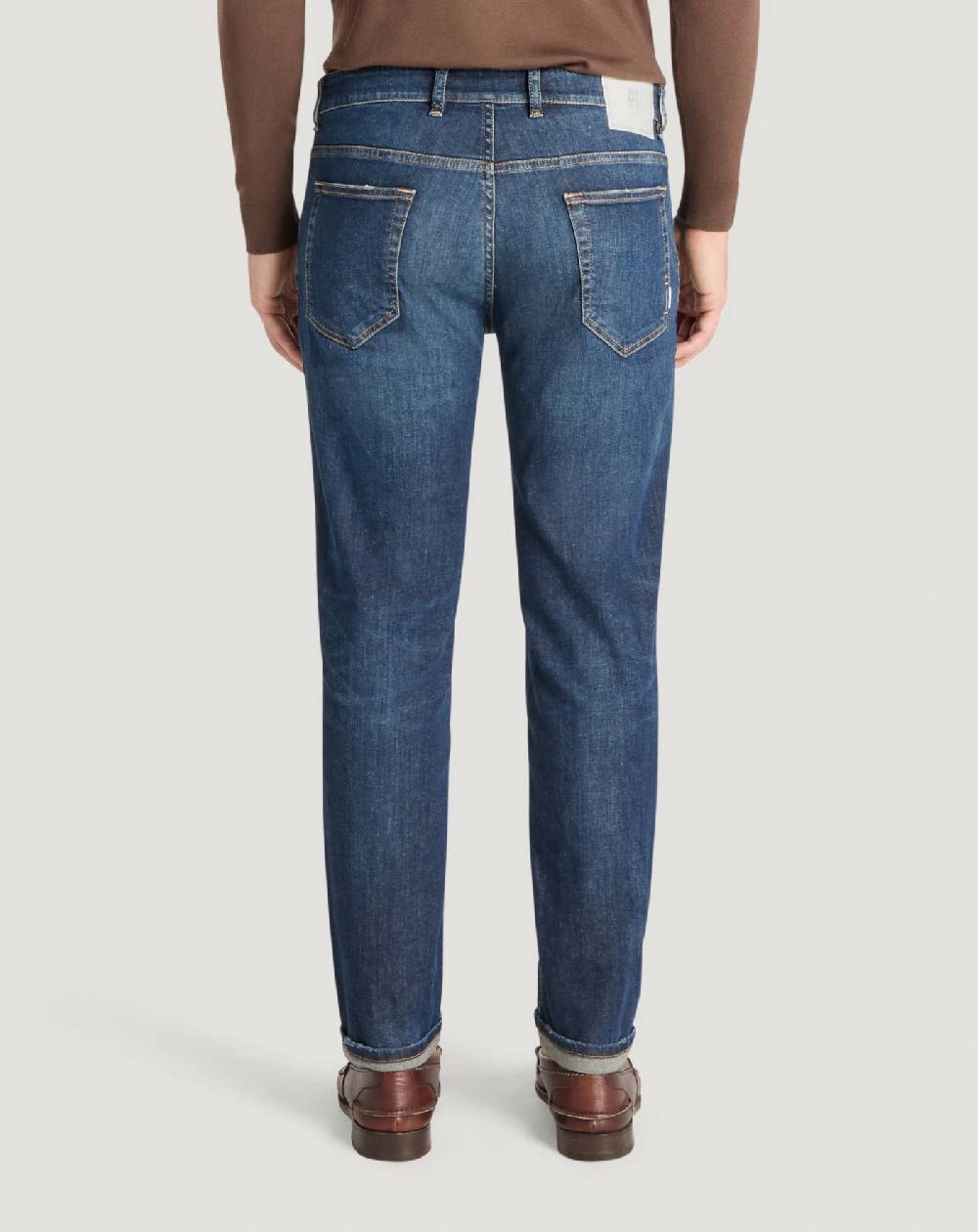 Pt Torino Jeans Indie in denim batavia stretch Promozione