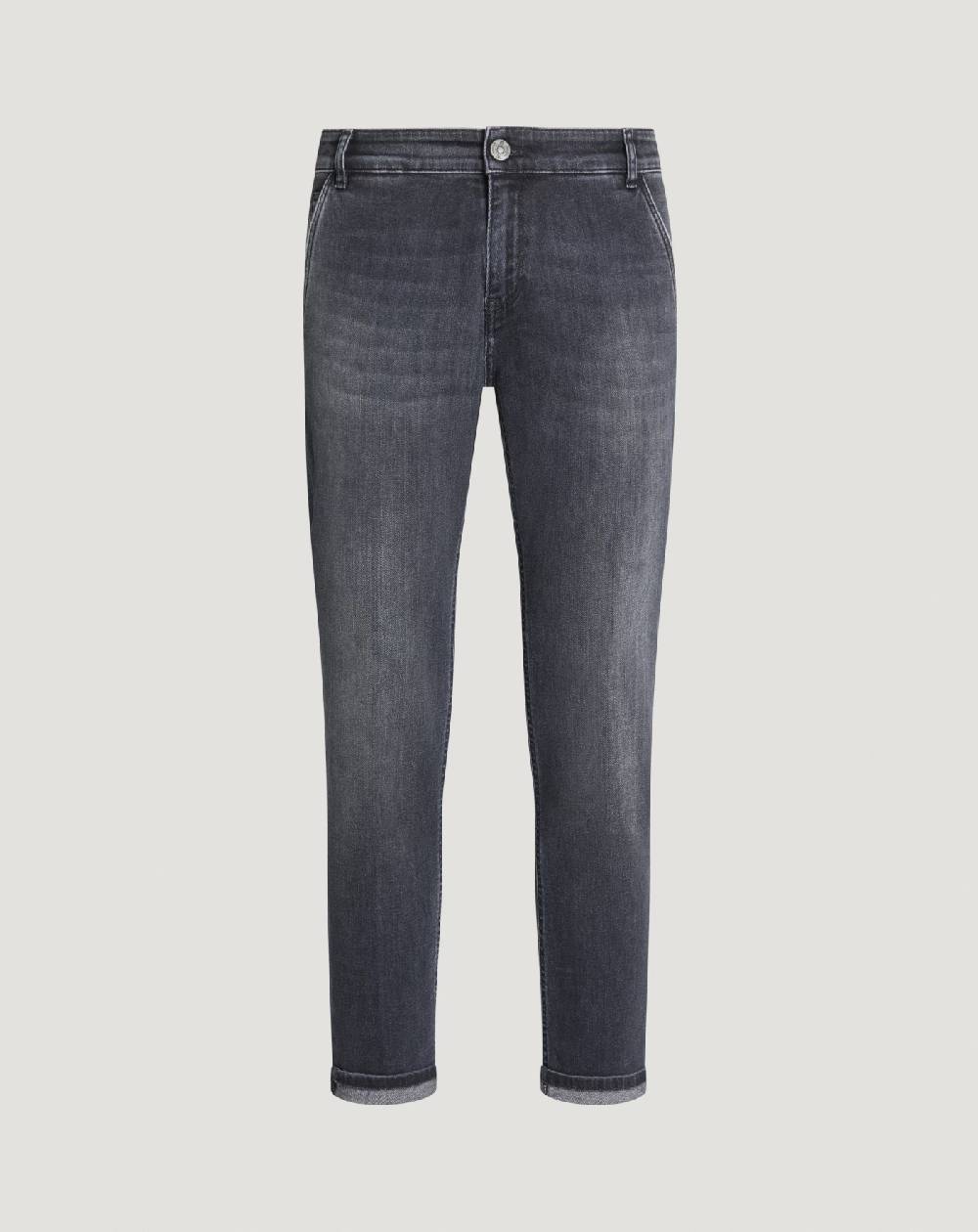 Pt Torino Jeans Indie in denim soft touch In Linea
