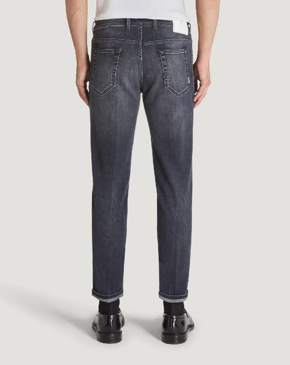 Pt Torino Jeans Indie in denim soft touch In Linea