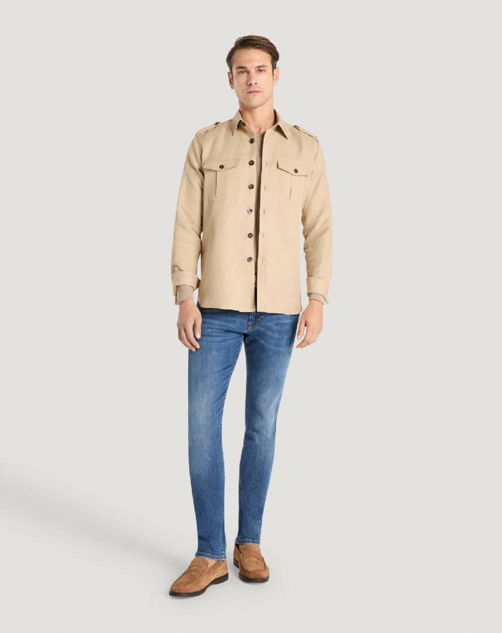 Pt Torino Jeans Soul in denim stretch indigo Vendita