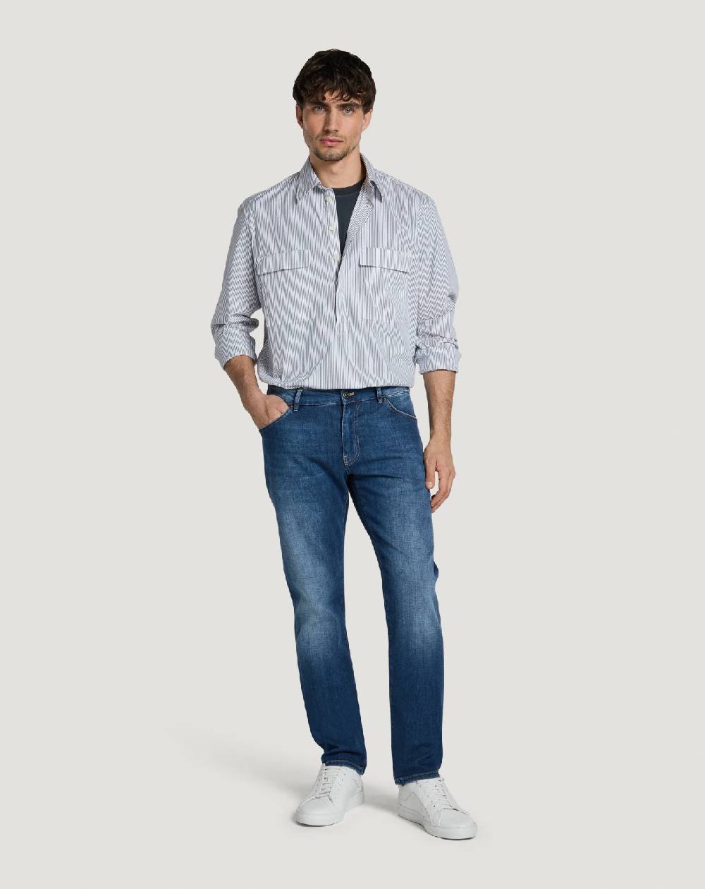 Pt Torino Jeans Soul in denim soft touch Promozione
