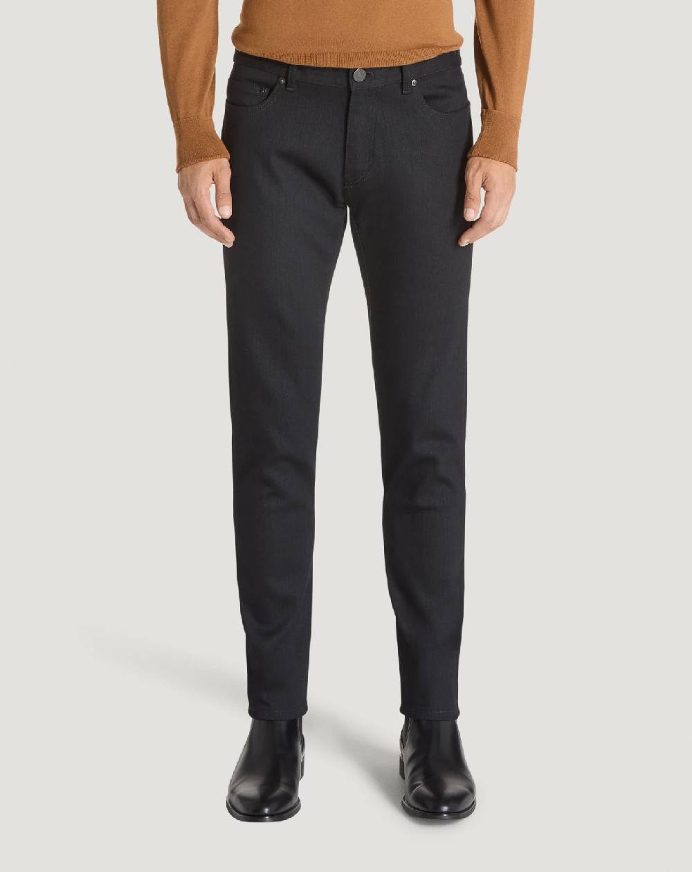 Pt Torino Jeans Rock in denim super black Pezzi Unici