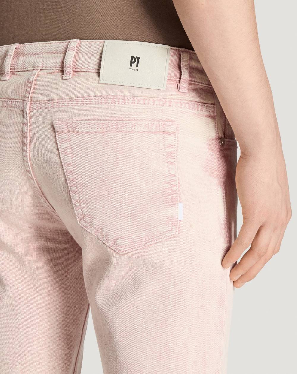 Pt Torino Jeans Soul in silky denim stretch Qualità Garantita