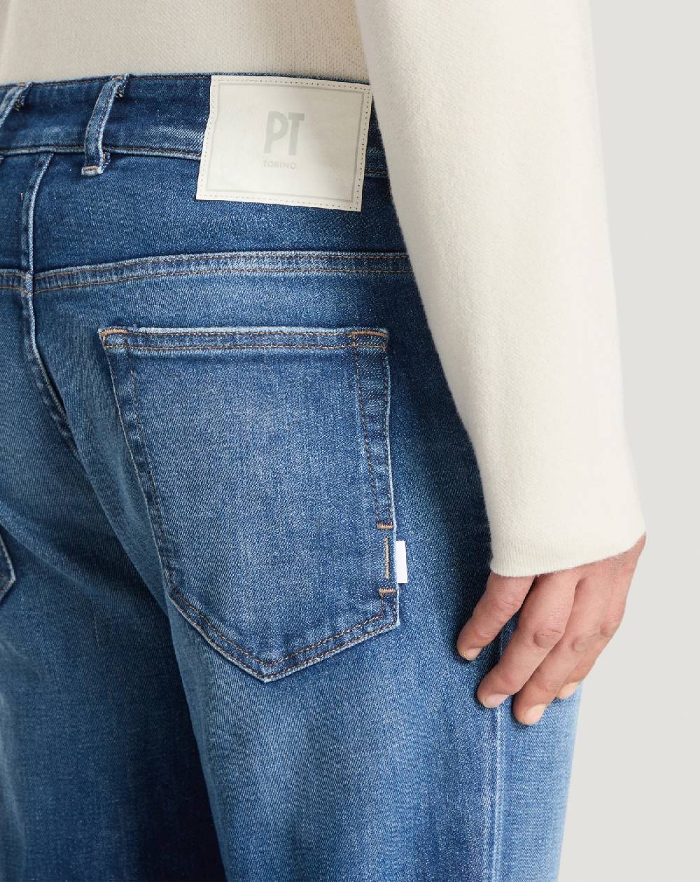 Pt Torino Jeans Reggae in denim stretch Promozione Limitata