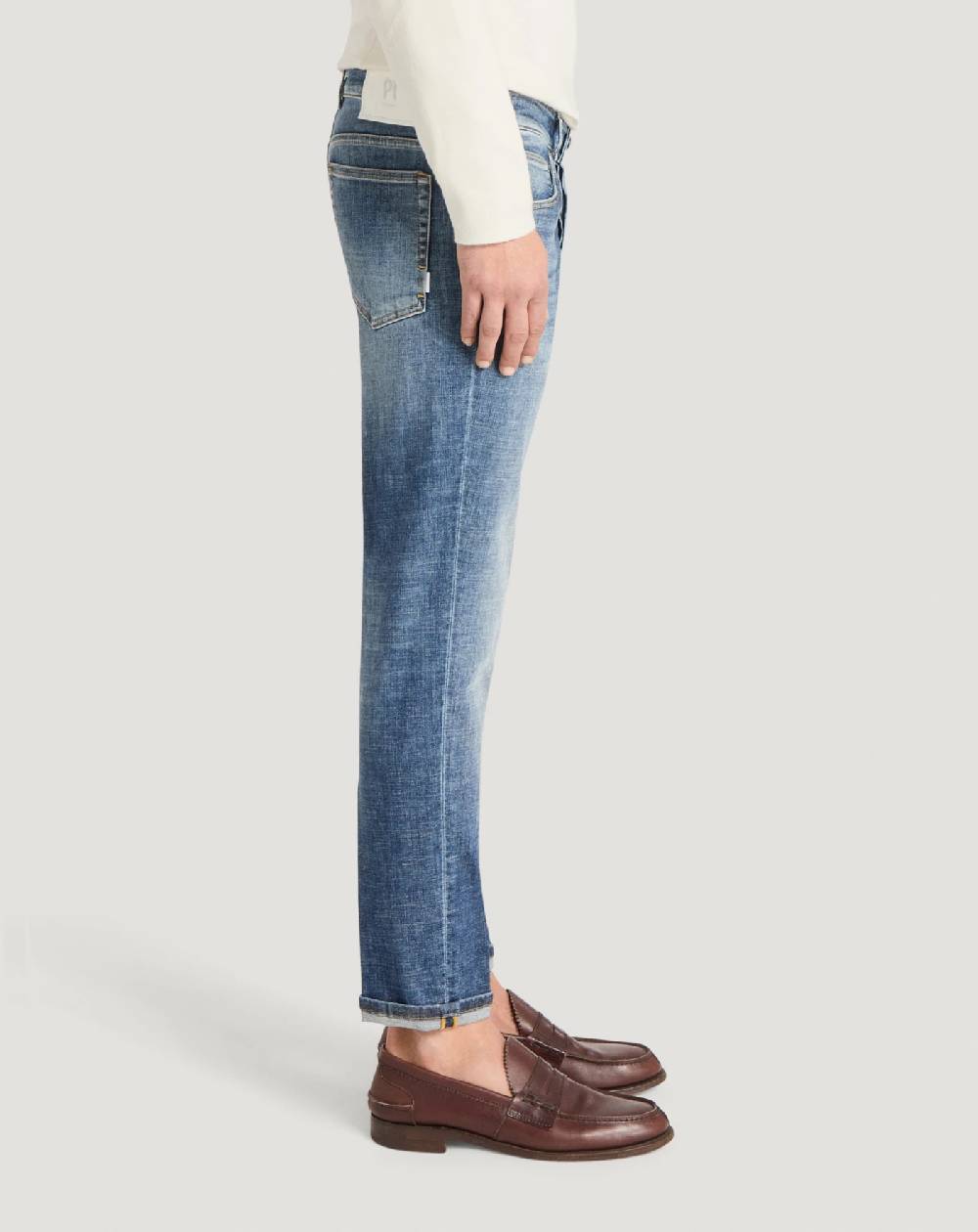Pt Torino Jeans Reggae in denim organico stretch Fino Al -60%