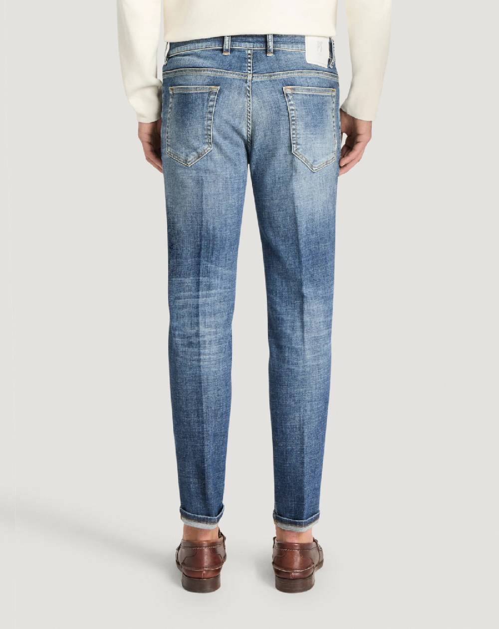 Pt Torino Jeans Reggae in denim organico stretch Fino Al -60%
