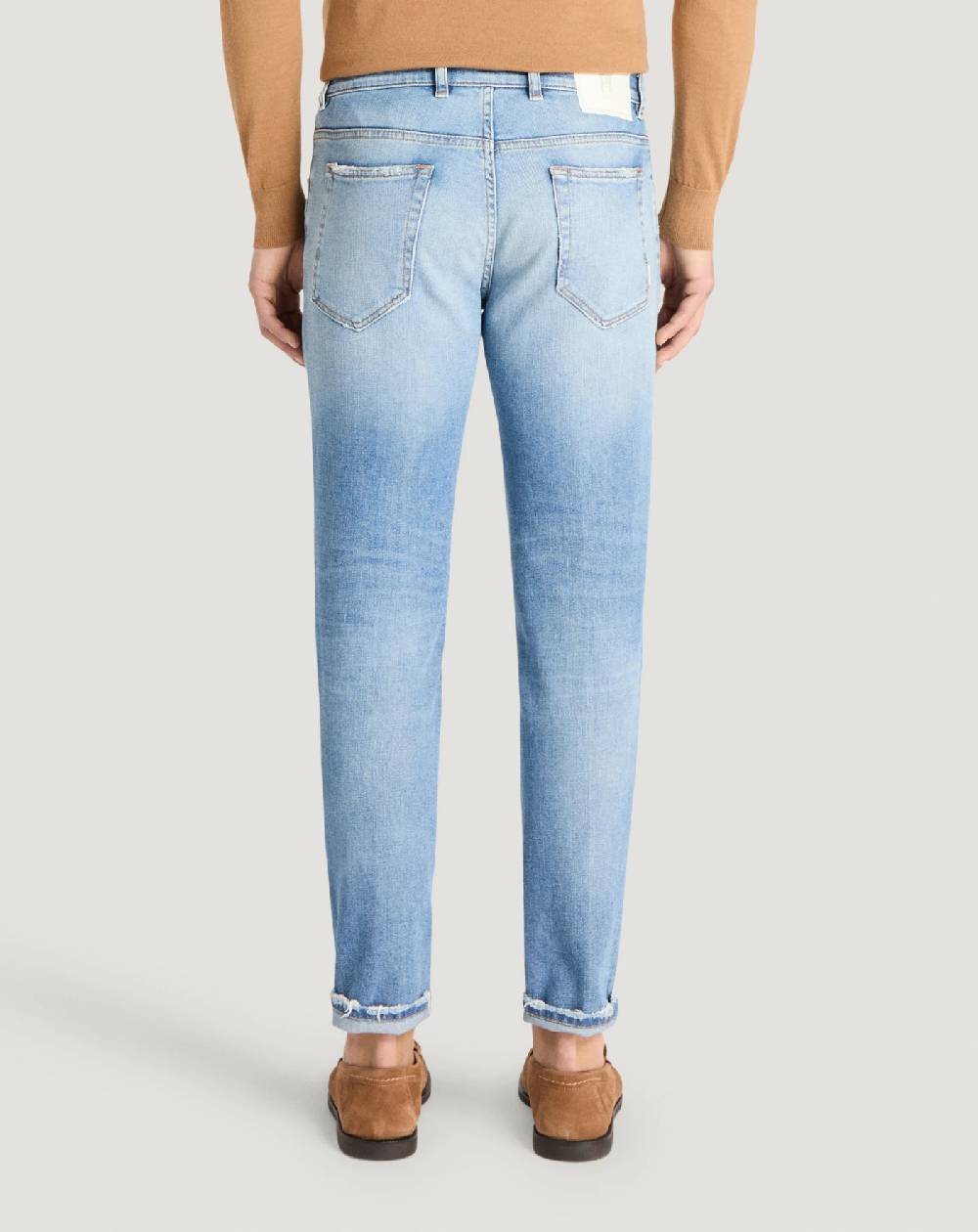 Pt Torino Jeans Reggae in denim stretch indigo Shopping Online