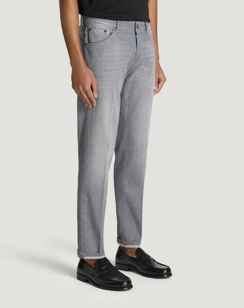 Pt Torino Jeans Reggae in light grey denim Affare Del Giorno
