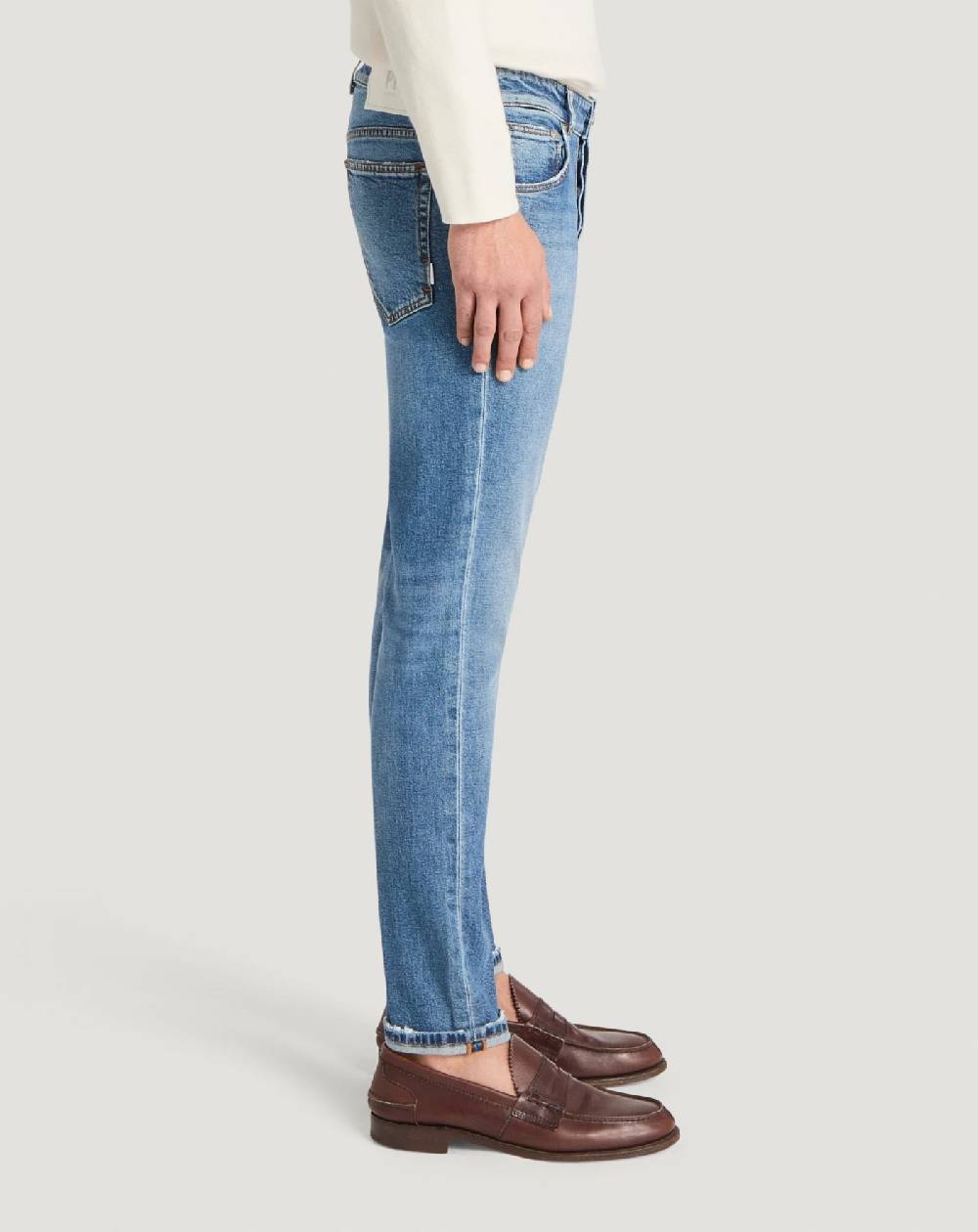 Pt Torino Jeans Reggae in denim recycled stretch Sottocosto